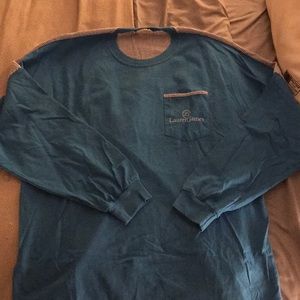 Lauren James seersucker long sleeve